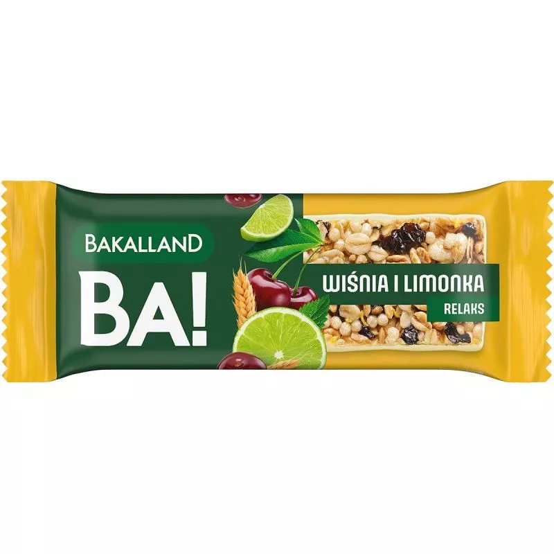 Barrita BA LANS cereza con lima 38g BAKALLAND