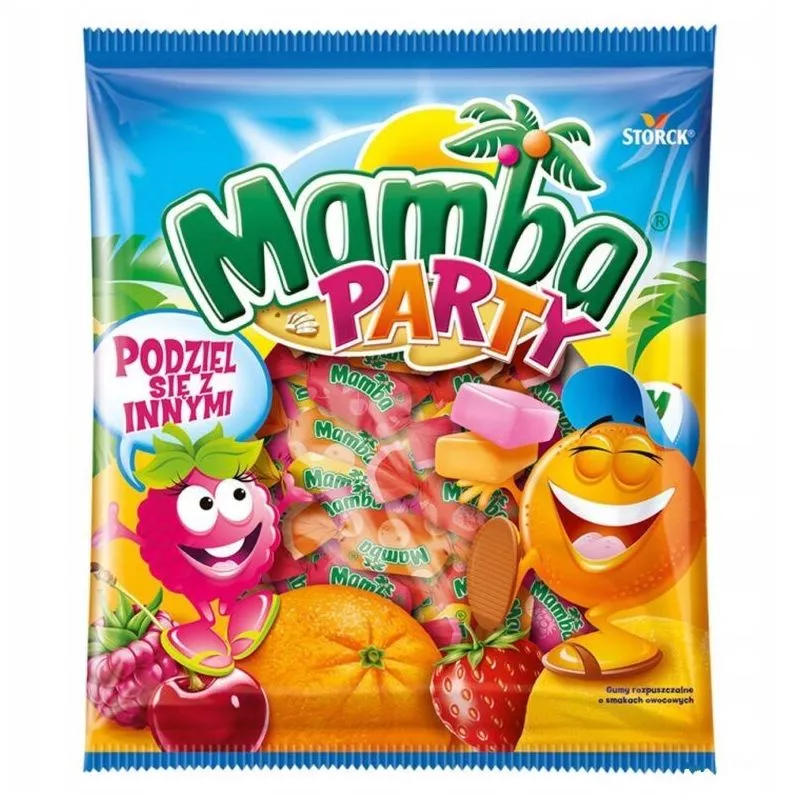 Goma solumble MAMBA PARTY 140gr STORK