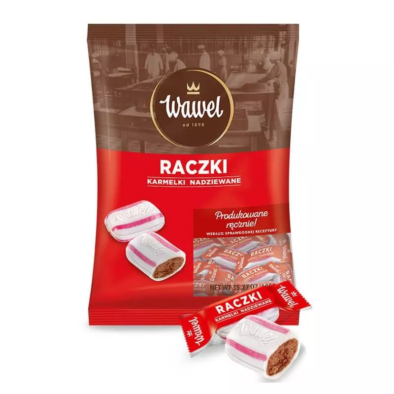 Cukierki RACZKI 105g WAWEL