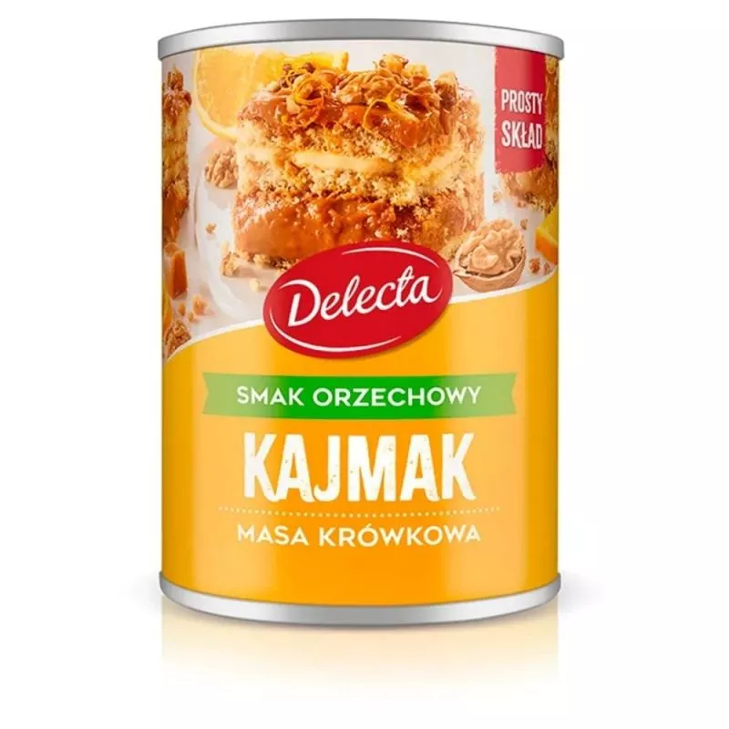 Masa krowkowa smak orzechowy 400g DELECTA