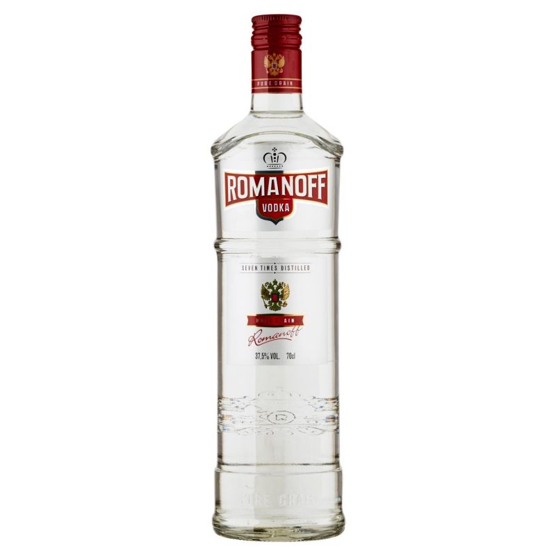 Vodka ROMANOFF 37.5%vol 0.7L