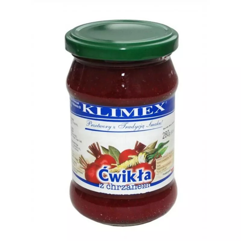 Cwikla z chrzanem 290g KLIMEX