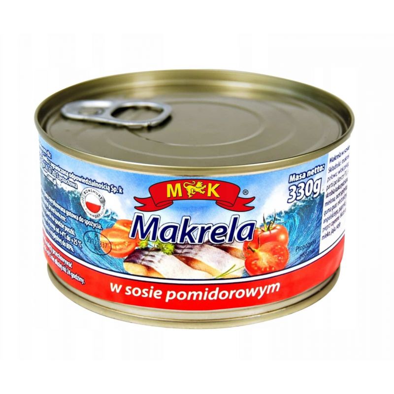 Makrela w sosie pomidorowym 240gr MK