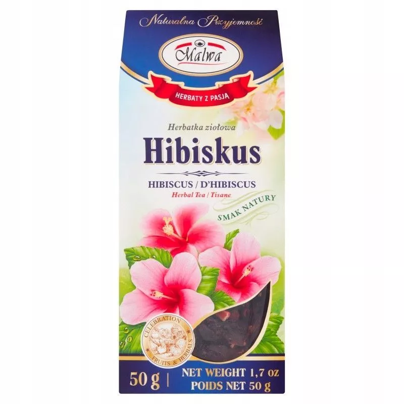 Herbatka ziolowa z kwiatu hibiskusa 50g