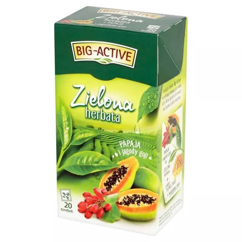 Te verde con paraja y bayas de goji 1.7g x20 BIG ACTIVE