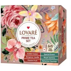 Te surtido PRIME TEA SET 2g x90vol LOVARE