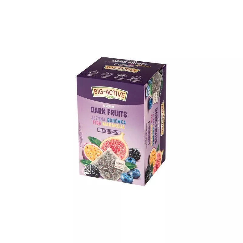 Te de frutos negros 2.25g x20 BIG ACTIVE