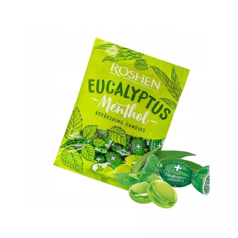 Caramelo sabor de eucalipto i menta 200g ROSHEN