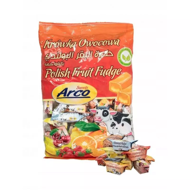 Caramelos KROWKA OWOCOWA 6 sabores 800g ARCA SWEETS