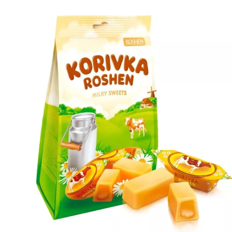 Caramelo de leche KORIVKA 205g ROSHEN