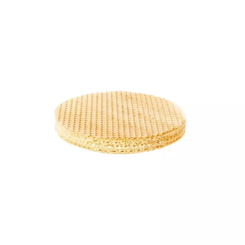 Wafle tortowe bialo kakaowe kolo 120g PIAST