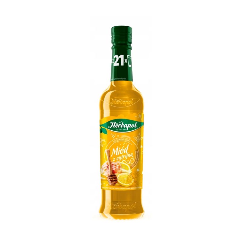 Jarabe de miel con citryna 420ml HERBAPOL