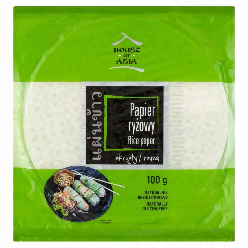 Papier ryzowy okragly 100gr DE CARE