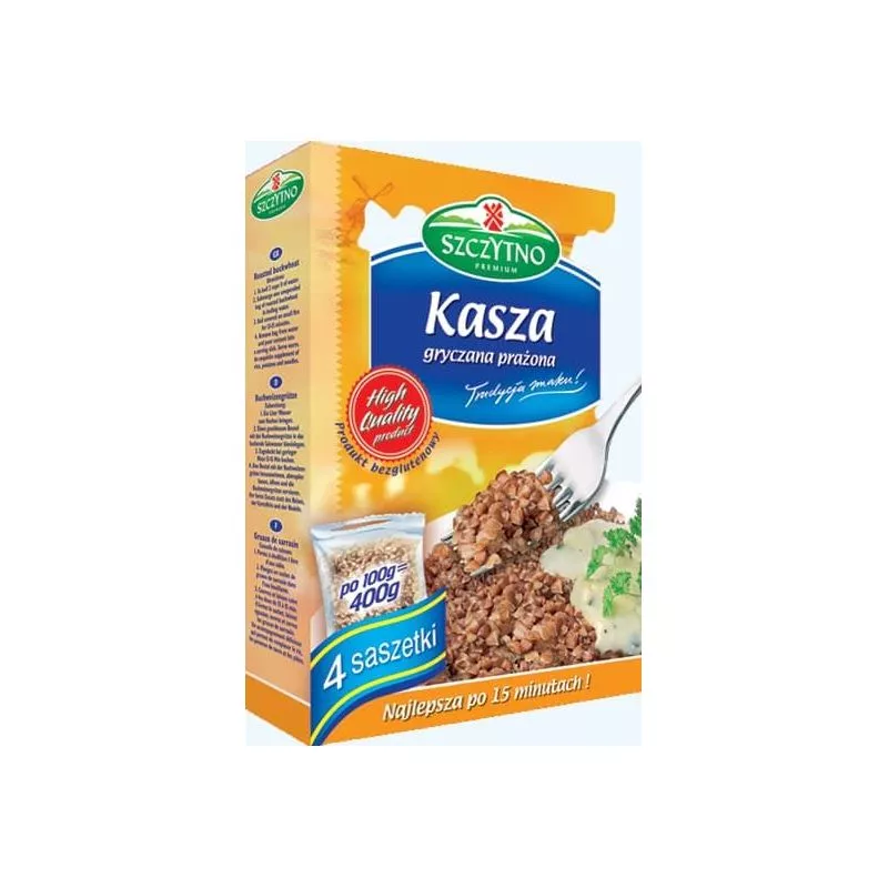 Kasza gryczana 400gr SZCZYTNO