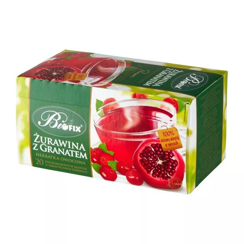 Herbata ex.premium zurawina-granat 40g BIFIX