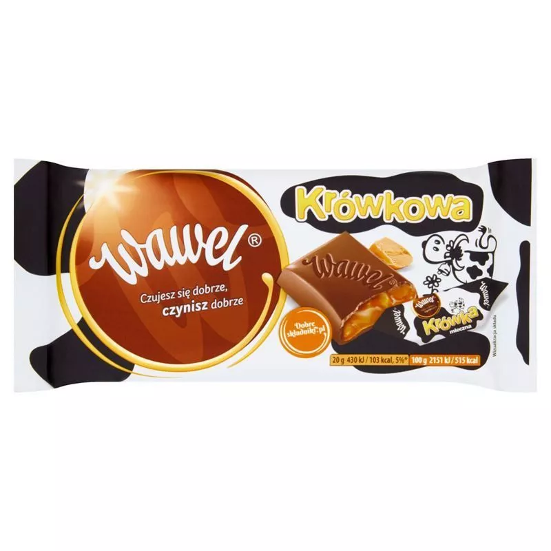 Chocolate con crema KROWKOWA 100gr WAWEL