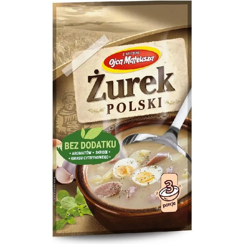 Sopa en polvo ZUREK 30gr Z KUCHNI OJCA MATEUSZA 