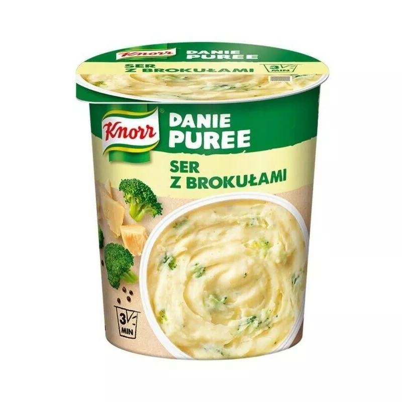 Danie Puree ser z brokulami 50g KNORR