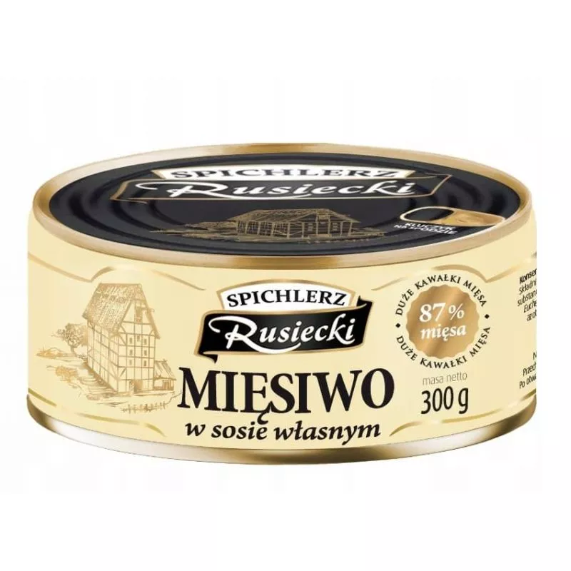 Miesiwo w sosie wlasnym 300g RUSIECKI PREMIUM