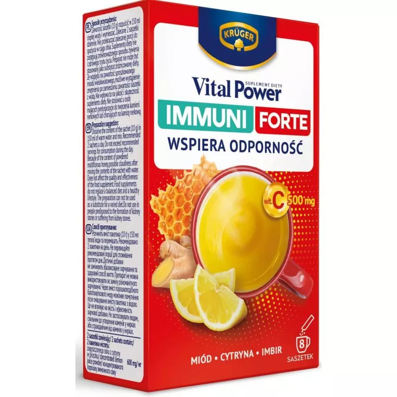 BIO Vitamina C con miel cytryna 80g KRUGER