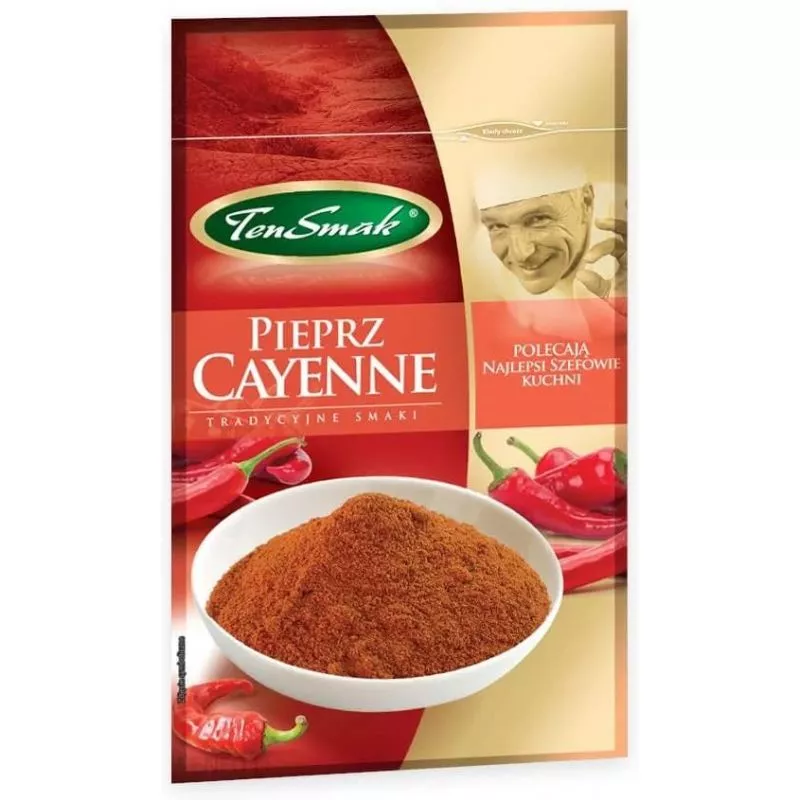 Pimienta de cayena 20g TENSMAK