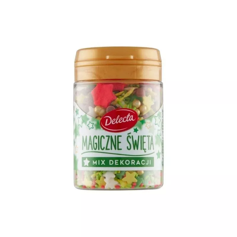 Decoracion MAGICZNE SWIETA para tarta 55g DELECTA