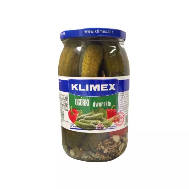 Ogorki DWORSKIE 860gr KLIMEX