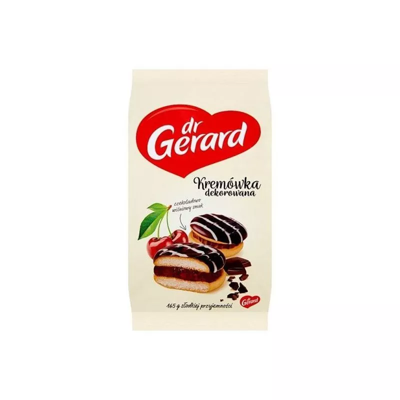 Herb KREMOWKA DEKOROWANA czekoladowo-wisniowa 165g Dr.GERARD