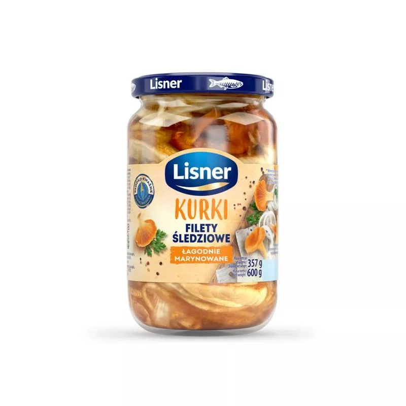 File de arenque en aceite KURKI 600gr LISNER