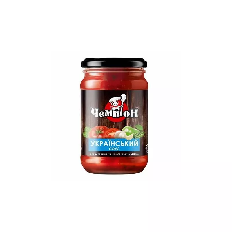 Salsa UKRAINSKYI 470gr CHAMPION