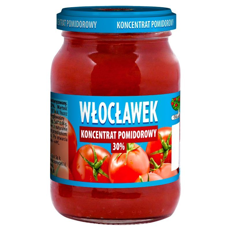 Koncentrat pomidorowy 30% 190g WLOCLAWEK