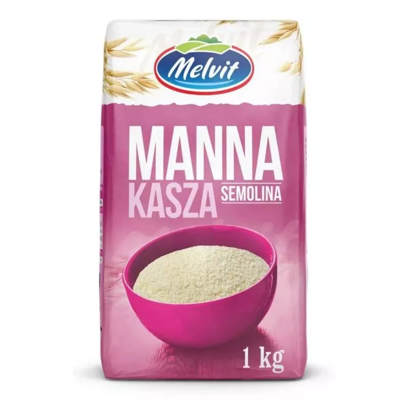 Kasza manna 1kg MELVIT