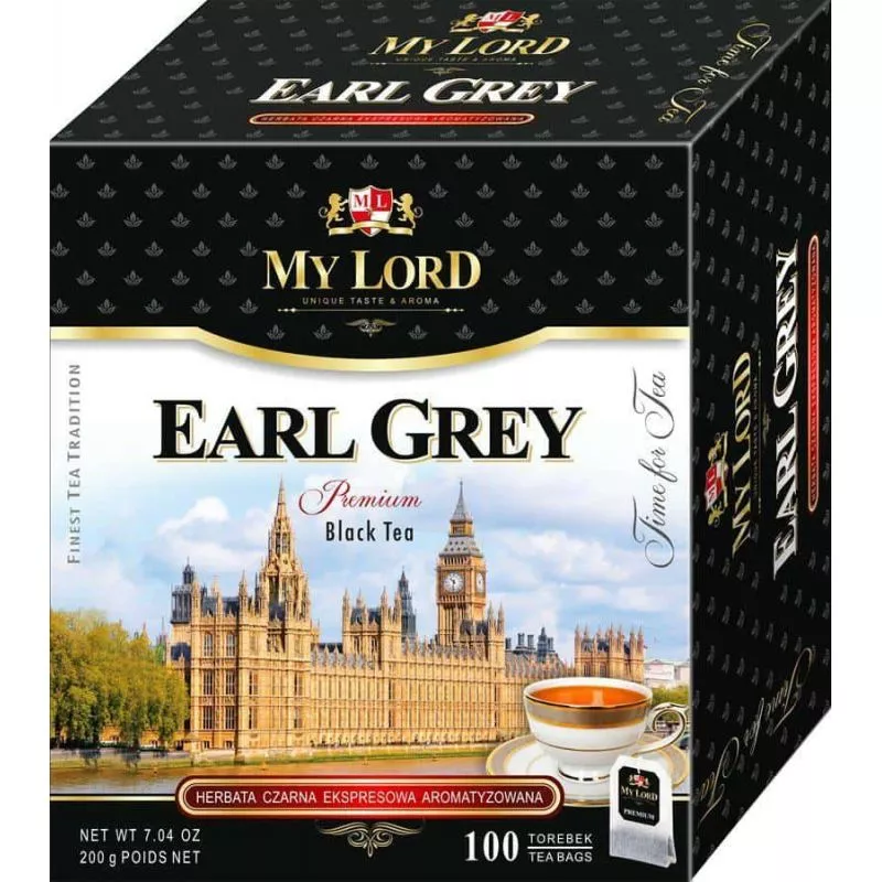 Herbata czarna lisciasta EARL GREY 100g MALWA