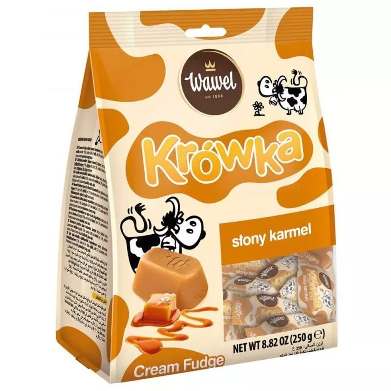 Caramelos KROWKA salado 250g WAWEL