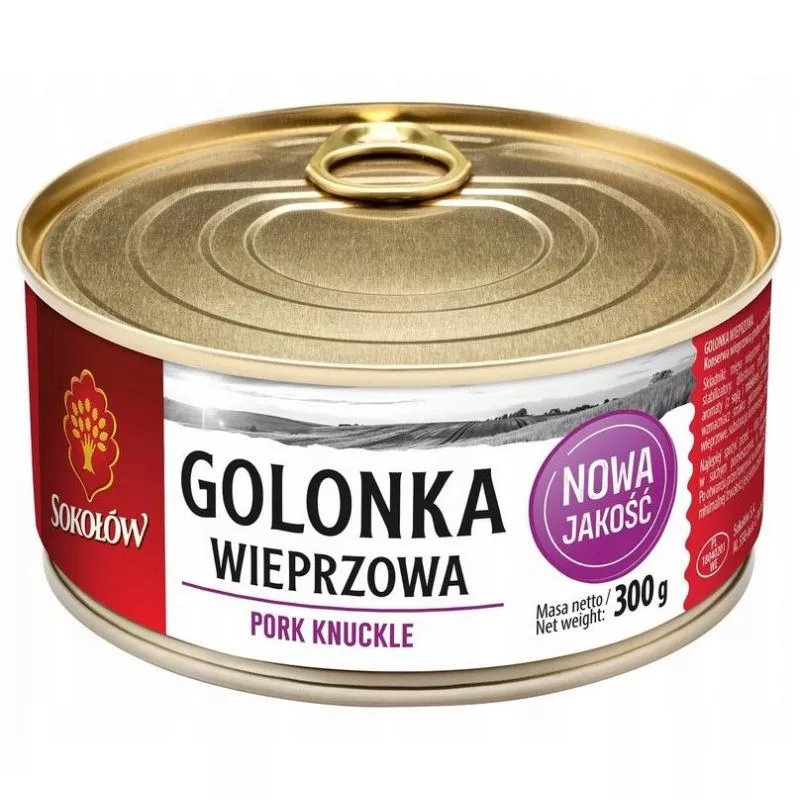 Conserva carne de codillo de cerdo GOLONKA 300gr SOKOLOW