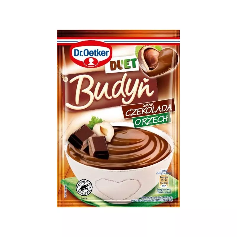 Pudin DUET chocolate con nuez 45g DR.OETKER