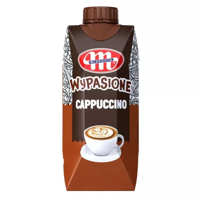 Bebida de leche con cacao CAPPUCCINO 330ml MLEKOVITA