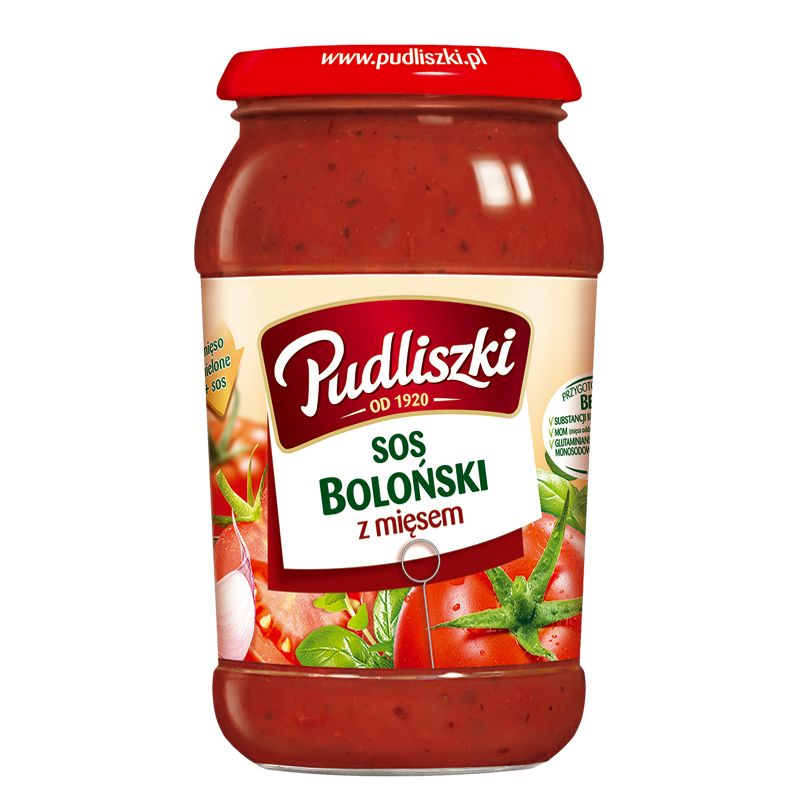Salsa BOLONSKI con carne 450g PUDLISZKI