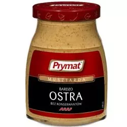 Musztarda bardzo ostra 180g PRYMAT