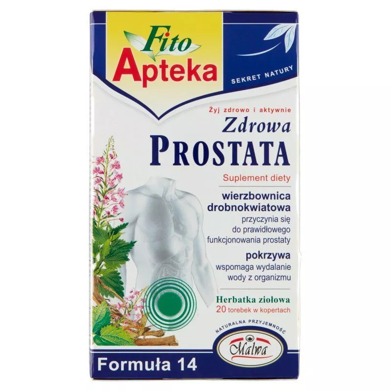 Herbata FITO APTEKA zdrowa PROSTATA 20x2g MALWA