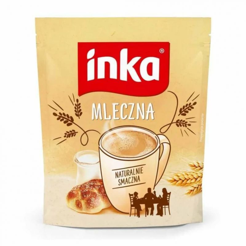 Cafe soluble de cereales INKA con leche 200gr 