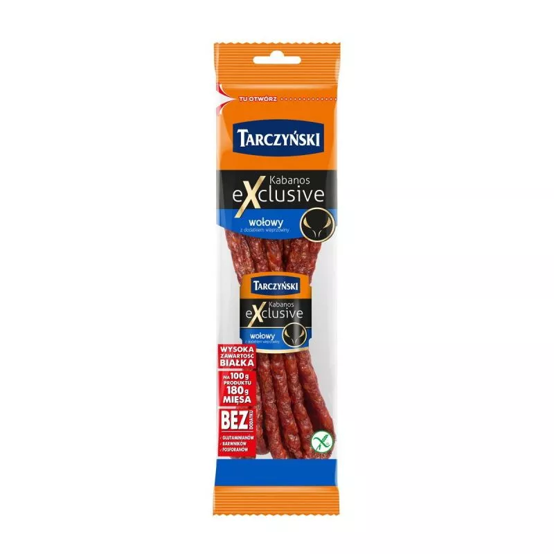 Salchichas de ternera EXCLUSIVE 90g TARCZYNSKI 