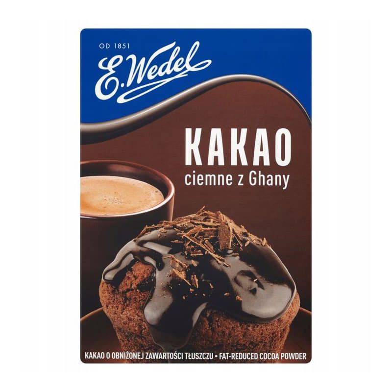 Cacao natural extra negro 80gr WEDEL
