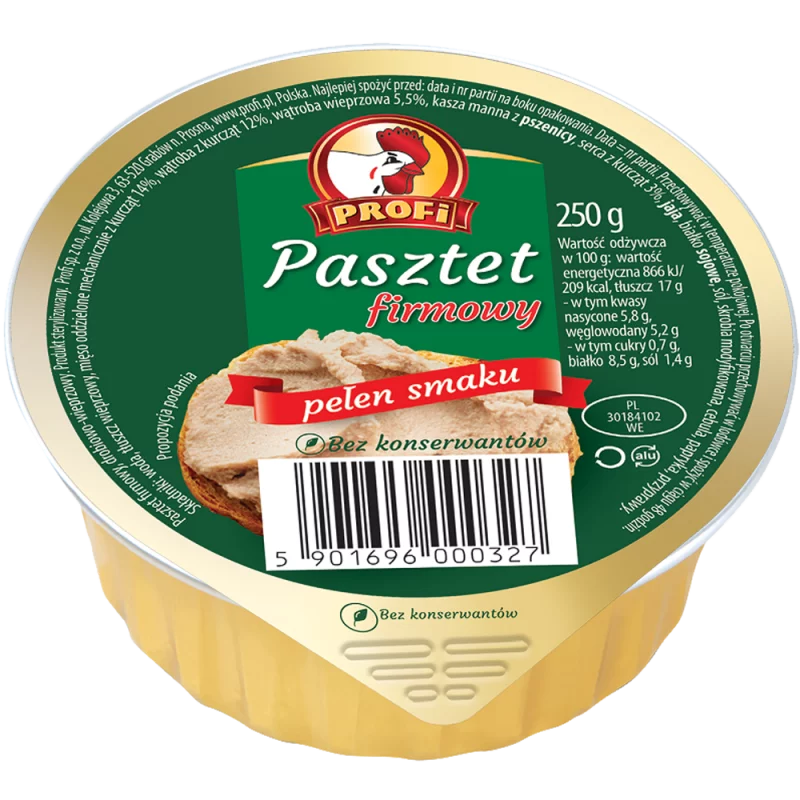 Pate FIRMOWY de ave 250gr PROFI