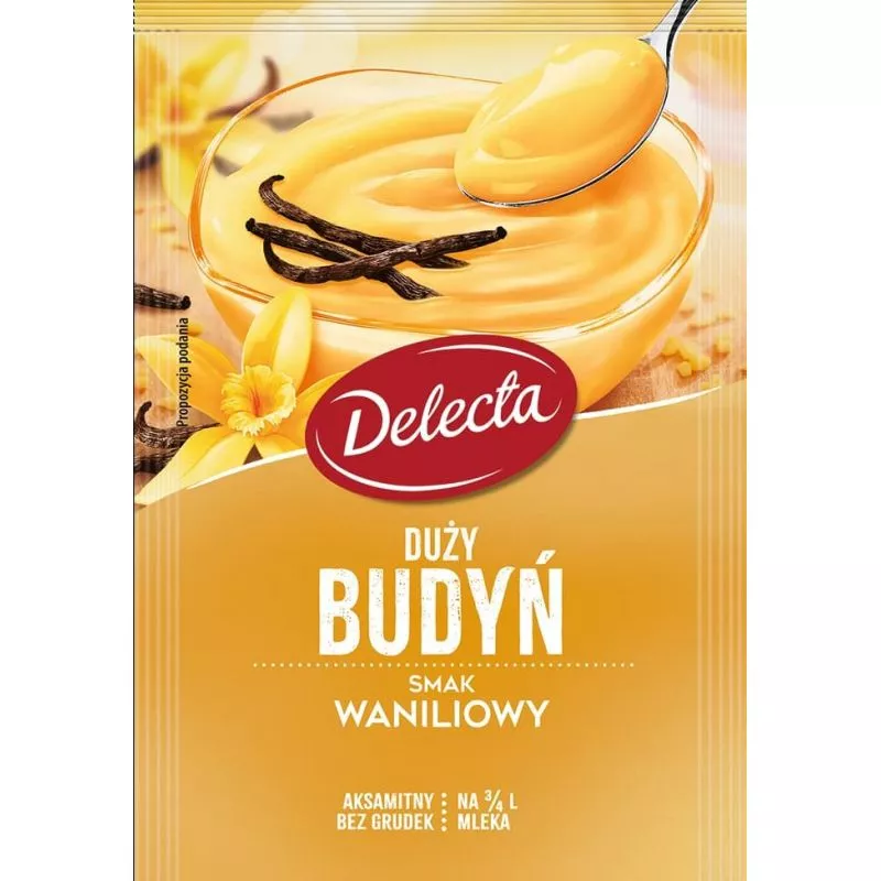 Pudyn sabor de vanilla 64gr DELECTA