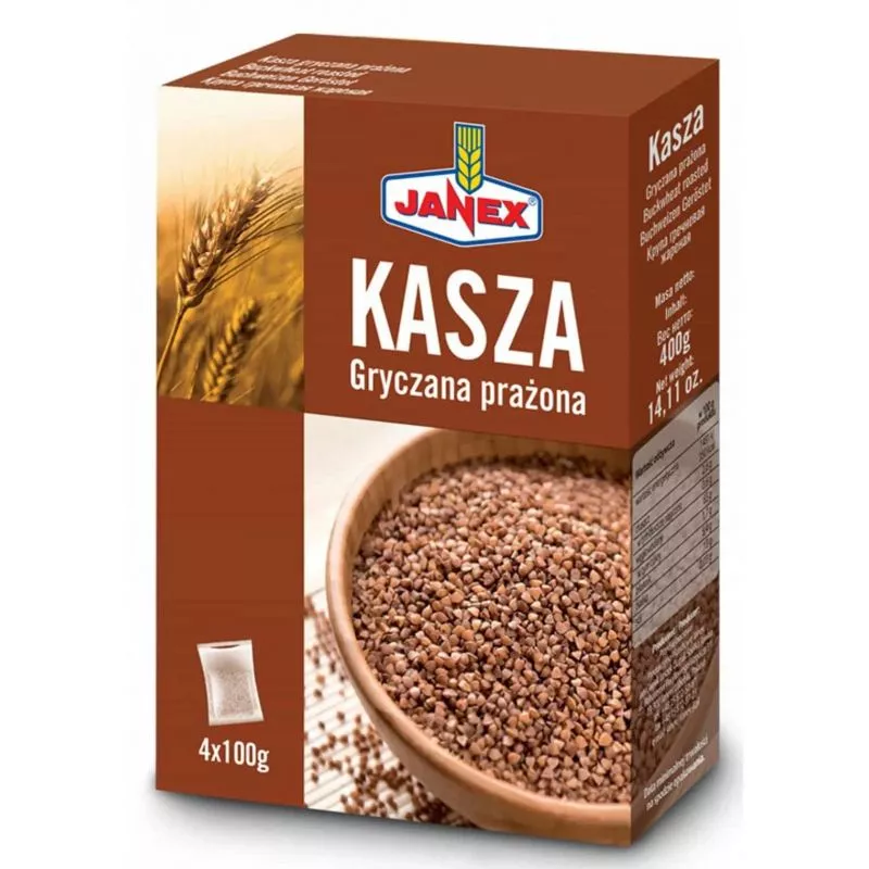 Kasza gryczana 4x100gr JANEX