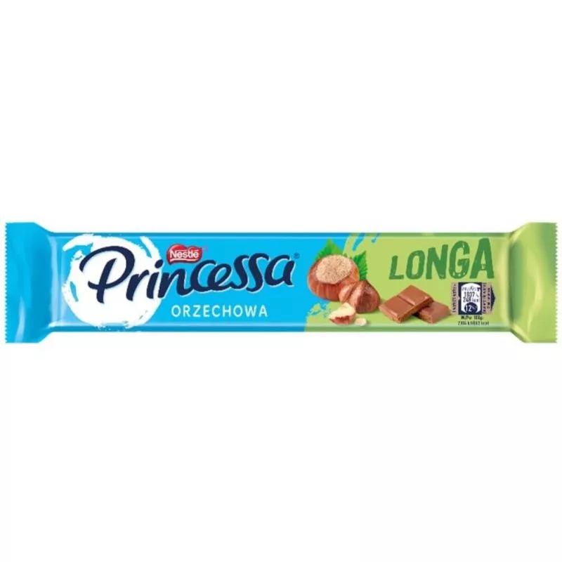 Barquillas PRINCESSA LONGA ORZECHOWA 40g NESTLE