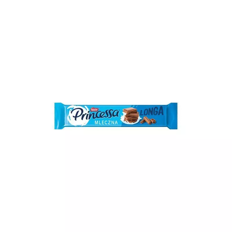 Barquillos PRINCESSA glaseados sabor leche 45gr NESTLE