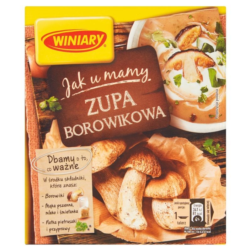 Zupa BOROWIKOWA 44g WINIARY