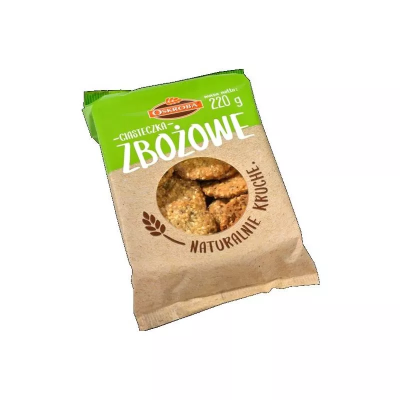 Galletas de cereales 220g OSKROBA